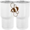 20 oz. Tall Stainless Steel Vacuum Insulated Tumbler White Thumbnail