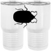 20 oz. Tall Stainless Steel Vacuum Insulated Tumbler White Thumbnail