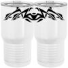 20 oz. Tall Stainless Steel Vacuum Insulated Tumbler White Thumbnail