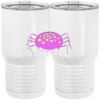 20 oz. Tall Stainless Steel Vacuum Insulated Tumbler White Thumbnail