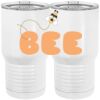 20 oz. Tall Stainless Steel Vacuum Insulated Tumbler White Thumbnail