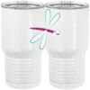 20 oz. Tall Stainless Steel Vacuum Insulated Tumbler White Thumbnail