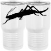 20 oz. Tall Stainless Steel Vacuum Insulated Tumbler White Thumbnail