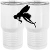 20 oz. Tall Stainless Steel Vacuum Insulated Tumbler White Thumbnail
