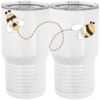 20 oz. Tall Stainless Steel Vacuum Insulated Tumbler White Thumbnail