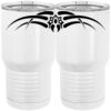 20 oz. Tall Stainless Steel Vacuum Insulated Tumbler White Thumbnail