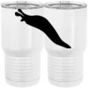 20 oz. Tall Stainless Steel Vacuum Insulated Tumbler White Thumbnail