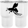 20 oz. Tall Stainless Steel Vacuum Insulated Tumbler White Thumbnail