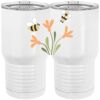 20 oz. Tall Stainless Steel Vacuum Insulated Tumbler White Thumbnail