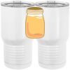 20 oz. Tall Stainless Steel Vacuum Insulated Tumbler White Thumbnail