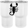 20 oz. Tall Stainless Steel Vacuum Insulated Tumbler White Thumbnail