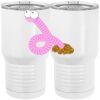 20 oz. Tall Stainless Steel Vacuum Insulated Tumbler White Thumbnail