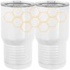 20 oz. Tall Stainless Steel Vacuum Insulated Tumbler White Thumbnail