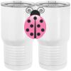 20 oz. Tall Stainless Steel Vacuum Insulated Tumbler White Thumbnail