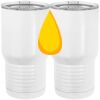 20 oz. Tall Stainless Steel Vacuum Insulated Tumbler White Thumbnail