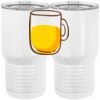 20 oz. Tall Stainless Steel Vacuum Insulated Tumbler White Thumbnail