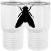 20 oz. Tall Stainless Steel Vacuum Insulated Tumbler White Thumbnail