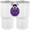 20 oz. Tall Stainless Steel Vacuum Insulated Tumbler White Thumbnail