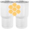 20 oz. Tall Stainless Steel Vacuum Insulated Tumbler White Thumbnail