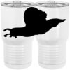 20 oz. Tall Stainless Steel Vacuum Insulated Tumbler White Thumbnail