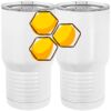 20 oz. Tall Stainless Steel Vacuum Insulated Tumbler White Thumbnail