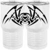 20 oz. Tall Stainless Steel Vacuum Insulated Tumbler White Thumbnail