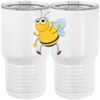 20 oz. Tall Stainless Steel Vacuum Insulated Tumbler White Thumbnail