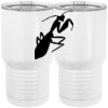 20 oz. Tall Stainless Steel Vacuum Insulated Tumbler White Thumbnail