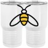 20 oz. Tall Stainless Steel Vacuum Insulated Tumbler White Thumbnail