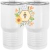 20 oz. Tall Stainless Steel Vacuum Insulated Tumbler White Thumbnail
