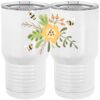 20 oz. Tall Stainless Steel Vacuum Insulated Tumbler White Thumbnail