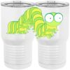 20 oz. Tall Stainless Steel Vacuum Insulated Tumbler White Thumbnail