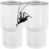 20 oz. Tall Stainless Steel Vacuum Insulated Tumbler White Thumbnail