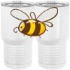 20 oz. Tall Stainless Steel Vacuum Insulated Tumbler White Thumbnail