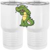 20 oz. Tall Stainless Steel Vacuum Insulated Tumbler White Thumbnail