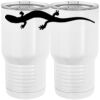 20 oz. Tall Stainless Steel Vacuum Insulated Tumbler White Thumbnail