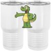 20 oz. Tall Stainless Steel Vacuum Insulated Tumbler White Thumbnail