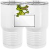 20 oz. Tall Stainless Steel Vacuum Insulated Tumbler White Thumbnail