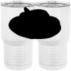 20 oz. Tall Stainless Steel Vacuum Insulated Tumbler White Thumbnail