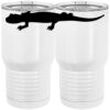 20 oz. Tall Stainless Steel Vacuum Insulated Tumbler White Thumbnail