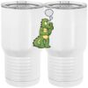 20 oz. Tall Stainless Steel Vacuum Insulated Tumbler White Thumbnail