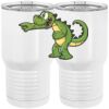 20 oz. Tall Stainless Steel Vacuum Insulated Tumbler White Thumbnail