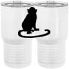 20 oz. Tall Stainless Steel Vacuum Insulated Tumbler White Thumbnail