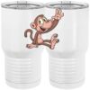 20 oz. Tall Stainless Steel Vacuum Insulated Tumbler White Thumbnail