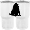 20 oz. Tall Stainless Steel Vacuum Insulated Tumbler White Thumbnail