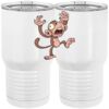 20 oz. Tall Stainless Steel Vacuum Insulated Tumbler White Thumbnail