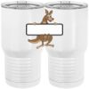 20 oz. Tall Stainless Steel Vacuum Insulated Tumbler White Thumbnail