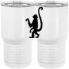 20 oz. Tall Stainless Steel Vacuum Insulated Tumbler White Thumbnail
