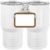 20 oz. Tall Stainless Steel Vacuum Insulated Tumbler White Thumbnail