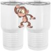 20 oz. Tall Stainless Steel Vacuum Insulated Tumbler White Thumbnail